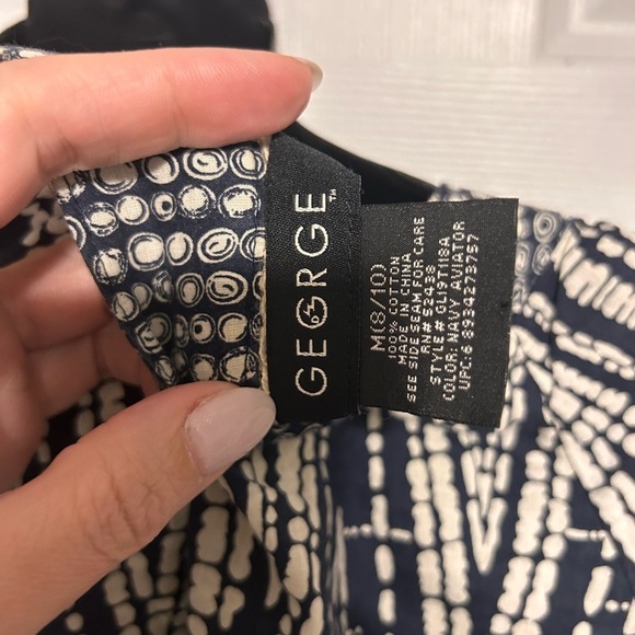 Stylish Blue and White Women's boho Top - Picture 6 of 6